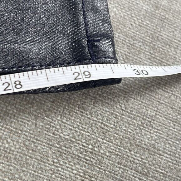 MADEWELL The '90s Straight Jean Size 24 Midnight Blue Foil NWT Rocker Band Retro - Picture 10 of 13